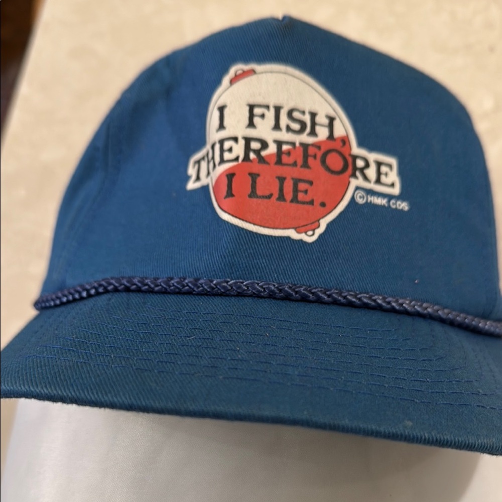 Blue Fishing Cap